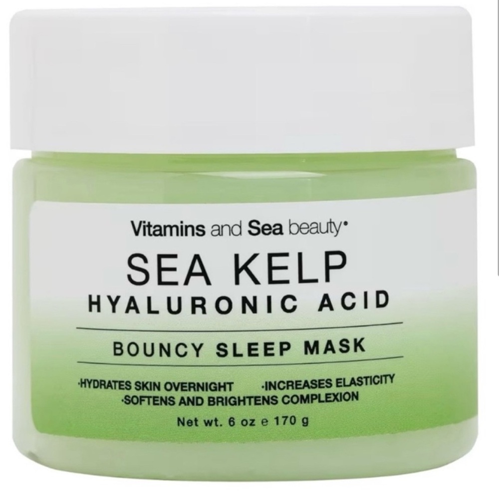 Vitamins and Sea beauty Sea Kelp Sleep Mask HYALURONIC ACID